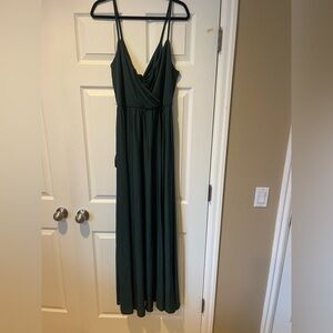 ASOS Dark Green Maxi Dress